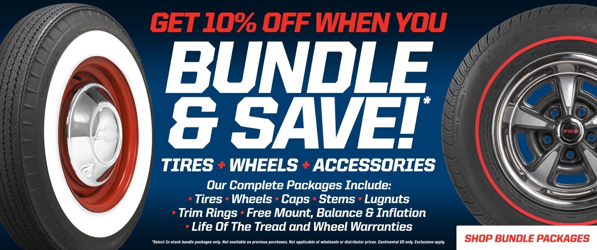 Tire & Wheel Complete Packages